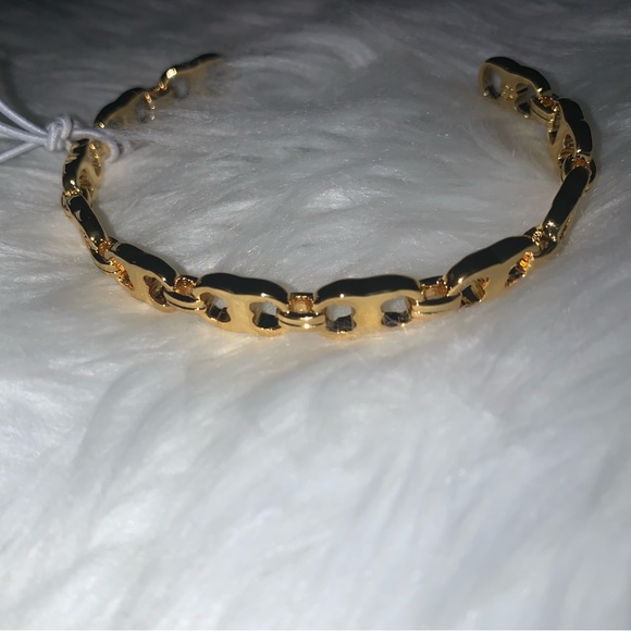 New tags Tory Burch gold cuff bracelet - Picture 8 of 10
